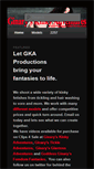 Mobile Screenshot of gkaproductions.com